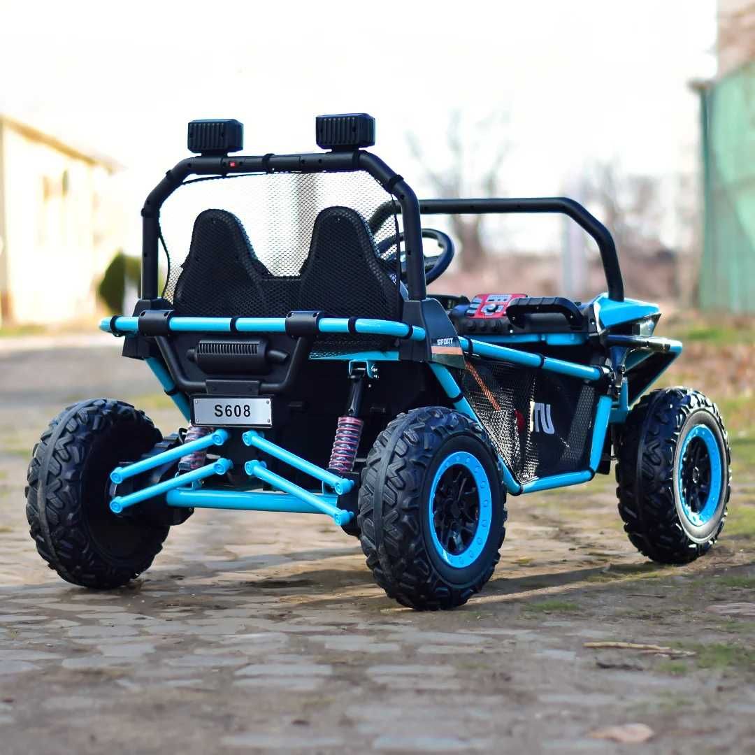 OFERTA UTV electric pentru 2 copii Dune-Buggy 200W 12V, cu roti MOI