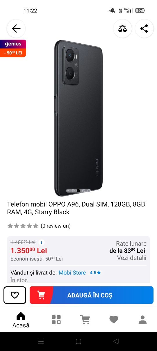 Vând oppo  a 96 android 13 nou