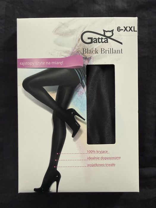Чорапогащник GATTA - black brillant