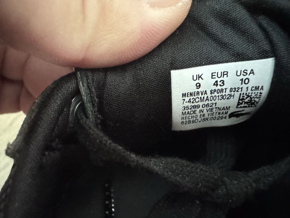 Оригинални обувки LACOSTE 43номер