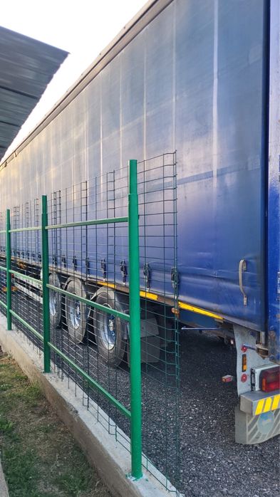 Remorca Van hool cu frane pe tambur