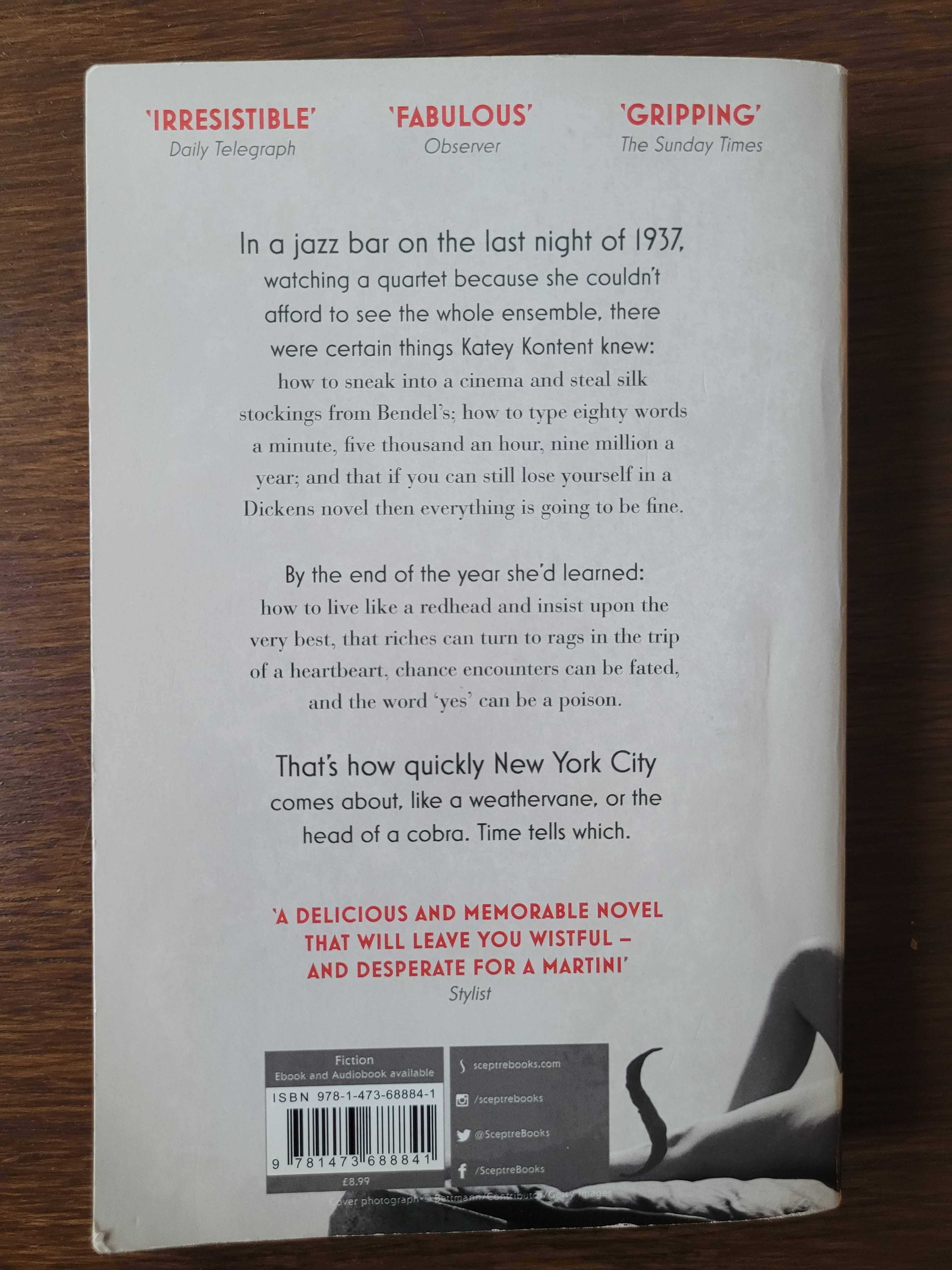 Книга на английски Rules of Civility