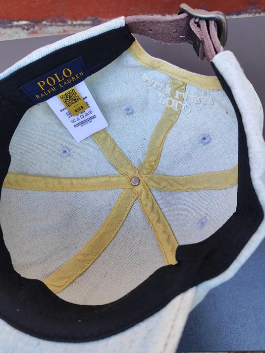 Șapcă denim Polo Ralph Lauren