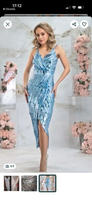 Нова рокля с пайети на Luci fashion