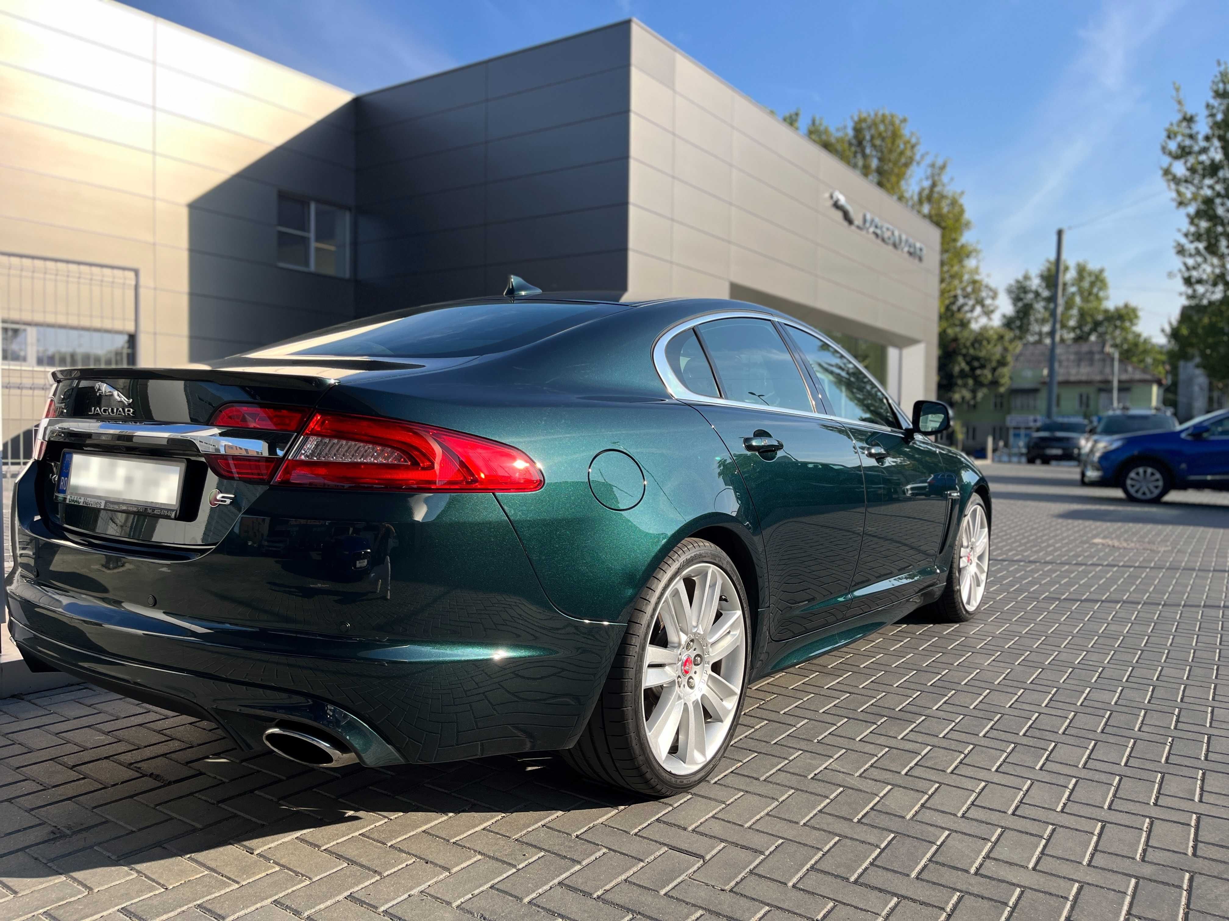 Jaguar XF S 3.0 V6 D Portfolio – British Racing Green | Excepțională