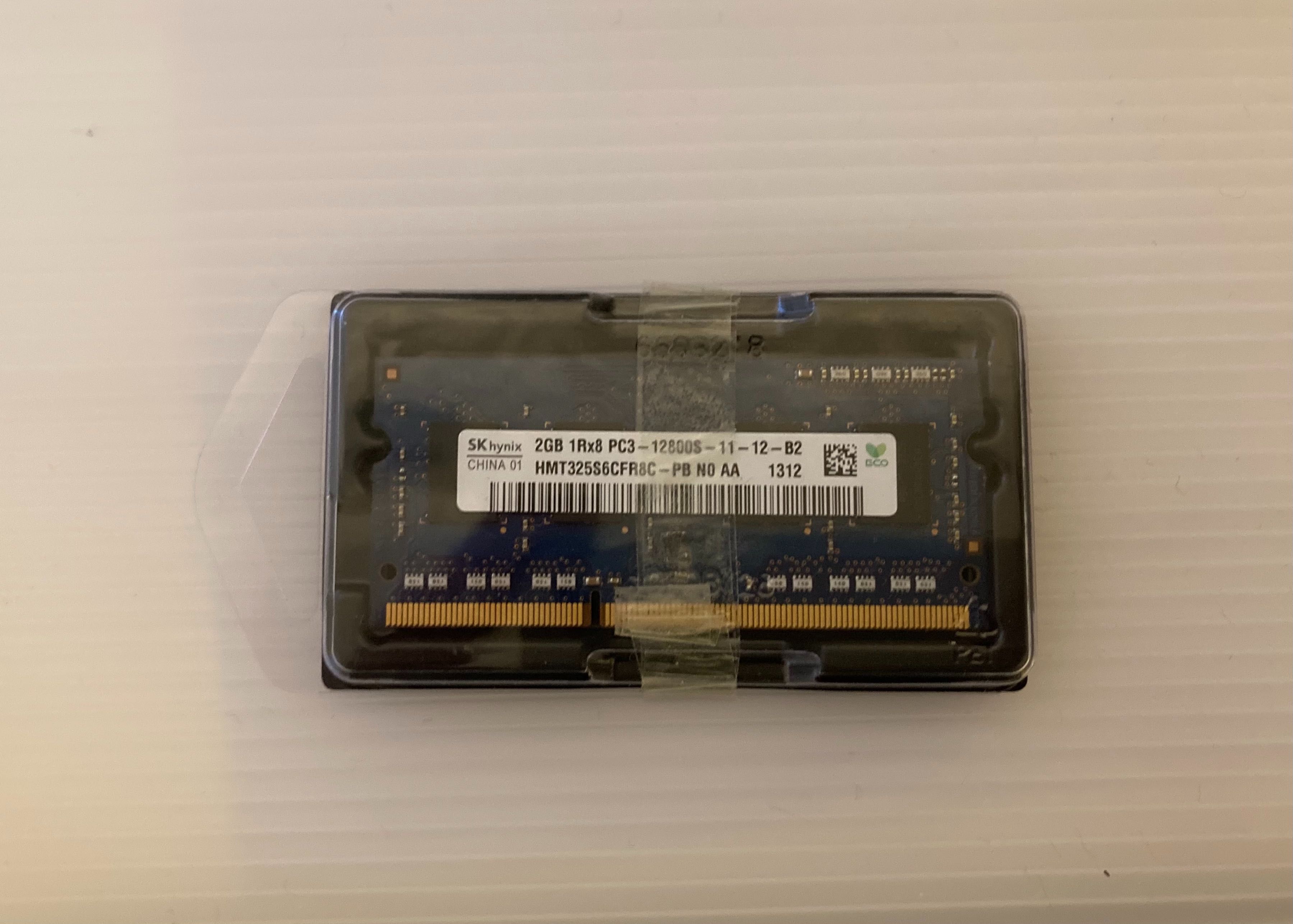 2GB DDR3 SO-DIMM RAM 1600MHz (PC3-12800S) SK Hynix