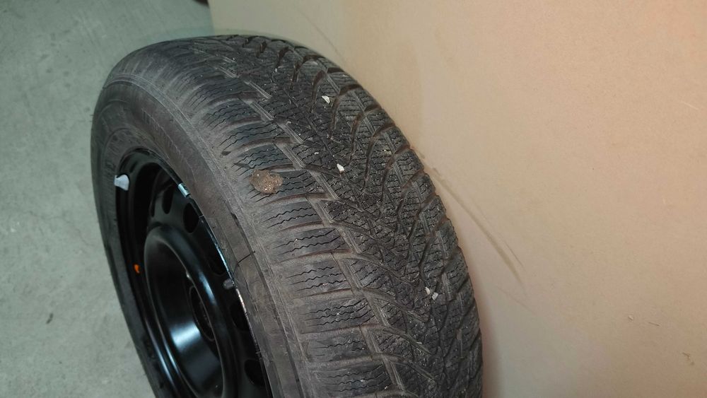 Джанти 5×114.3, ЕT46, отвор-67.1 + зимни гуми 195/65/15, 15'' Hyundai