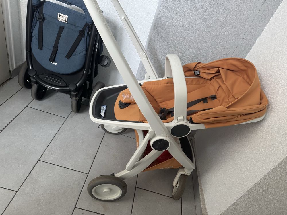Carucior Greentom galben reversibil