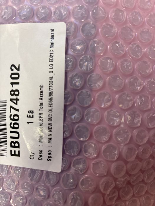 Main pcb pentru OLED LG : oled48c21,oled55cx3, oled55b9,Oled55c21