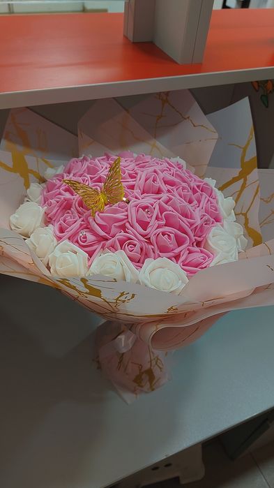 Buchete flori de săpun.