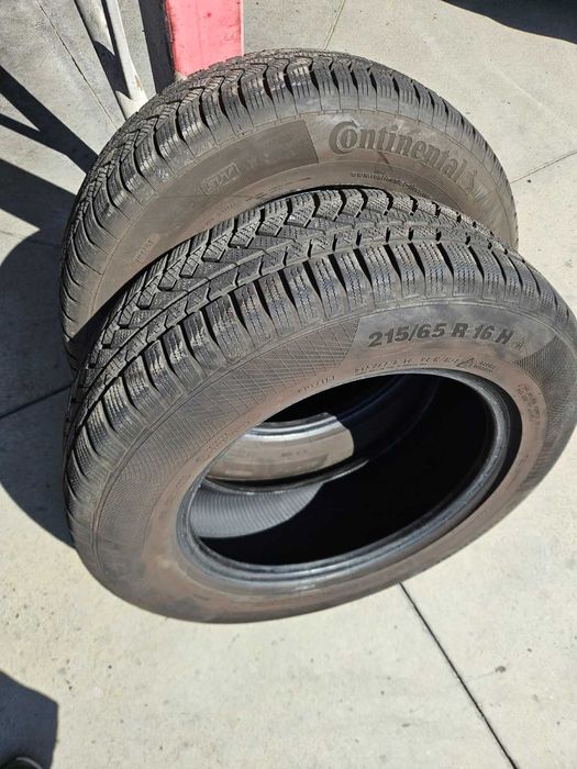2бр. 215/65 R16 зимни CONTINENTAL TS850P 6.5-7мм SUV