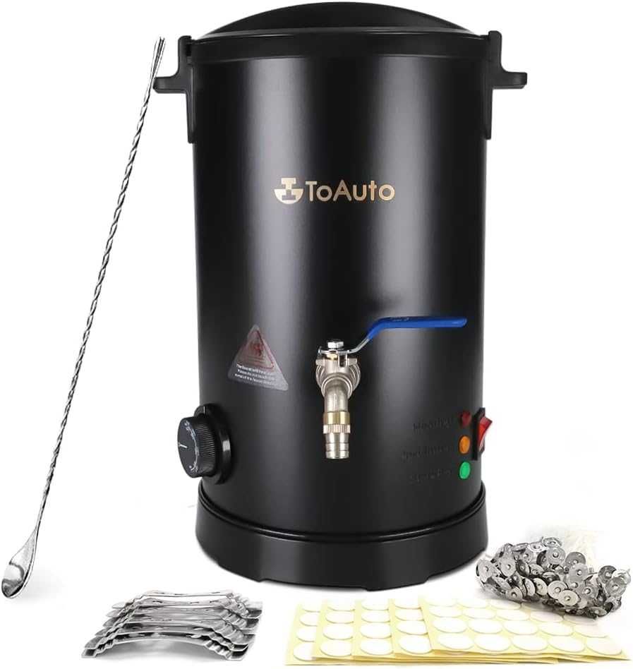 Уред/топилка за восък TOAUTO WMF-5L Candle Making Kit,Гаранция