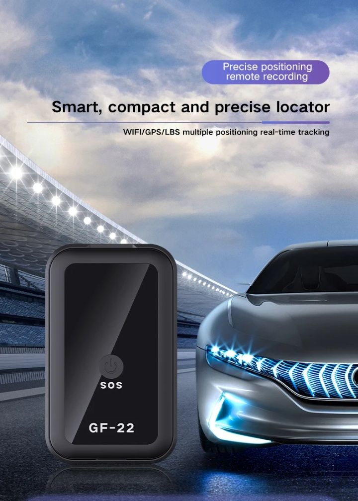 GPS трекер GF22 для автомобилей