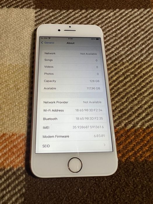 iPhone 7-128GB мод:А1778,Pink,зарядно