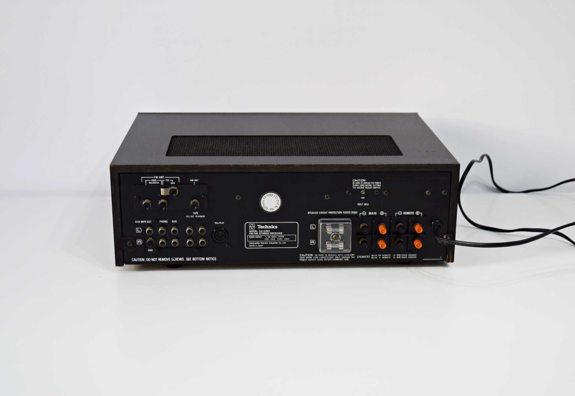 Amplituner Technics SA-5360, amplificator