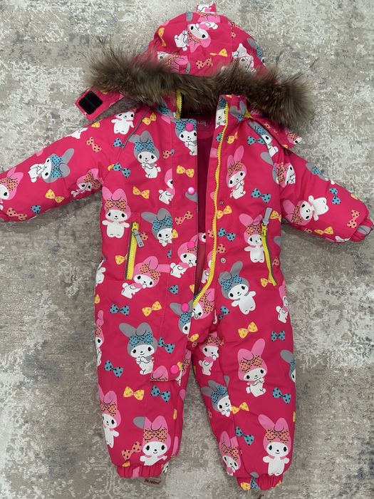 Зимний комбенизон для девочки