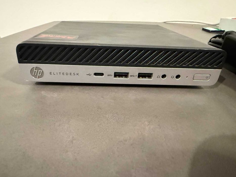 Mini PC HP Elitedesk 705 G4 Ryzen PRO 2200GE 8GB SSD 256GB 500HDD WiFi