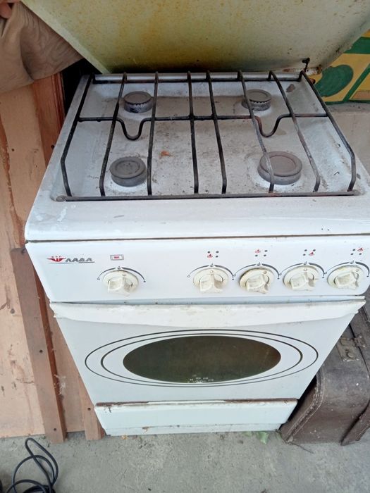 Газ плита квадратная