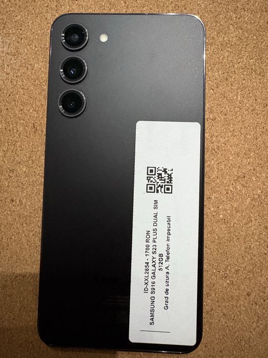 Samsung S916 Galaxy S23 Plus Dual Sim 512Gb ID-XXL2854
