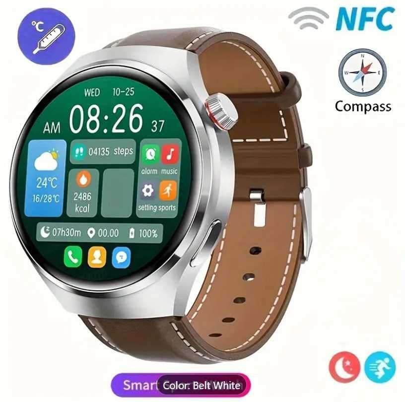 2024 New Men's Smart Watch 4 PRO 1.53-inch