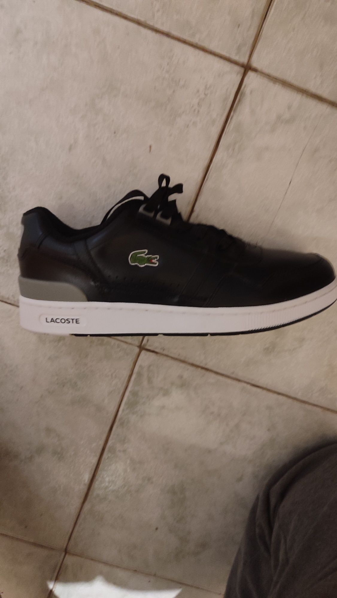 Мъжки обувки Lacoste естествена кожа  N:45/ 28.5см ,черни