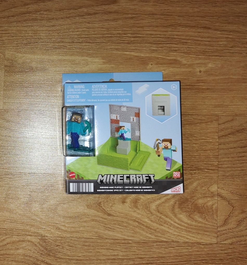 Set mina de diamant Minecraft Steve Mojang Mattel Original