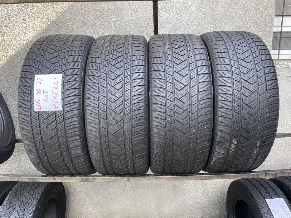 SET 265/40/22 M+S PIRELLI Stare Impecabila
