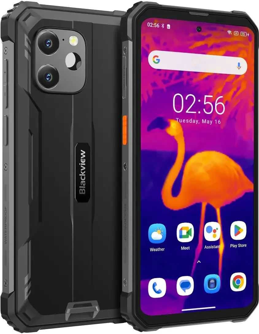 Blackview BV8900 16GB RAM 256GB ROM,Thermal camera, с IP68/69 защита