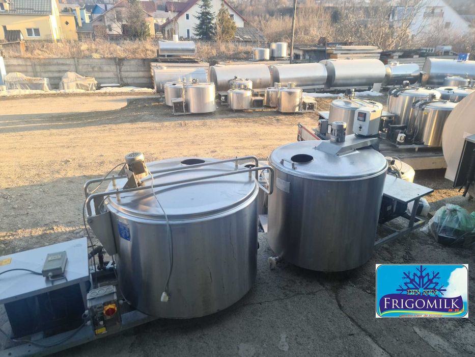 Tanc racire lapte racitor lapte bazin lapte 600 litri