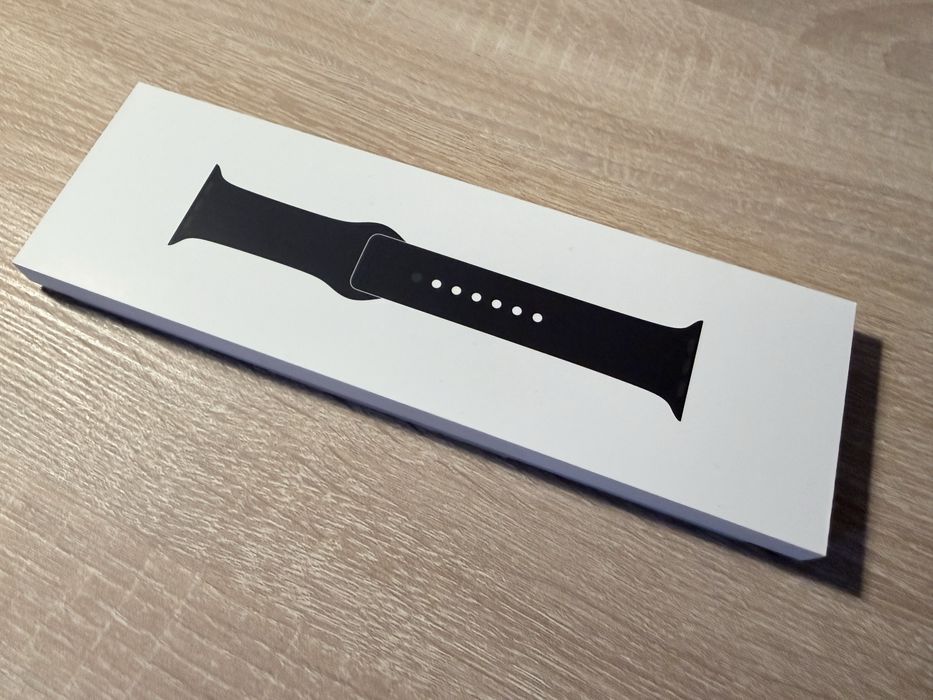 Curea pentru Apple Watch 46mm, Sport Band, Black - M/L