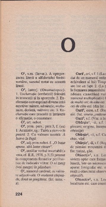 Dictionar de OMONIME / FELECAN / Ed. Vox 2001 Bucuresti