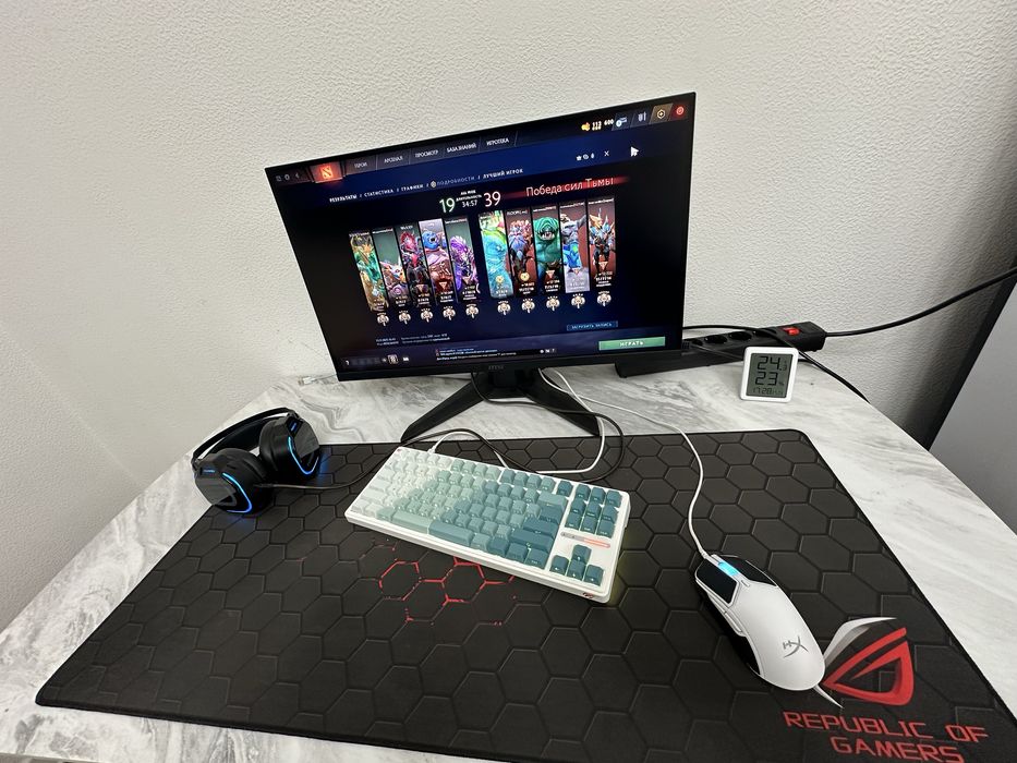 Мощный ПК + Монитор 2K/240Hz + кресло + UPS — полный игровой сетап