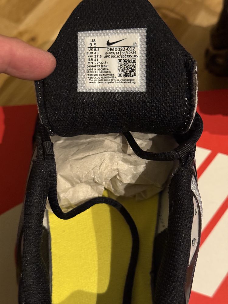 Nike Air Max Plus Gray Black Opti Yellow, N 43