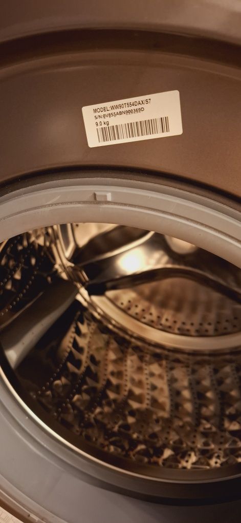 Samsung add wash 9 кг. Пералня