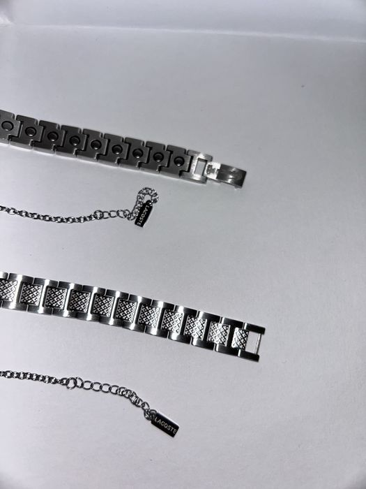 Lacoste Стоманени гривни мъжки/ женски