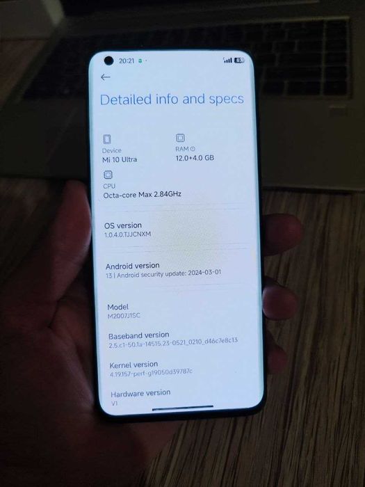 Xiaomi 10 ultra 12/256gb