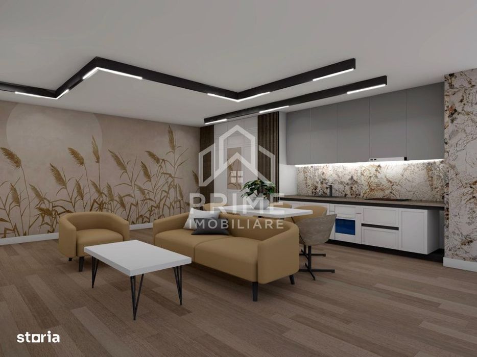 Apartament 2 camere, 48mp ,  Bloc Nou,  Zona-Cetate