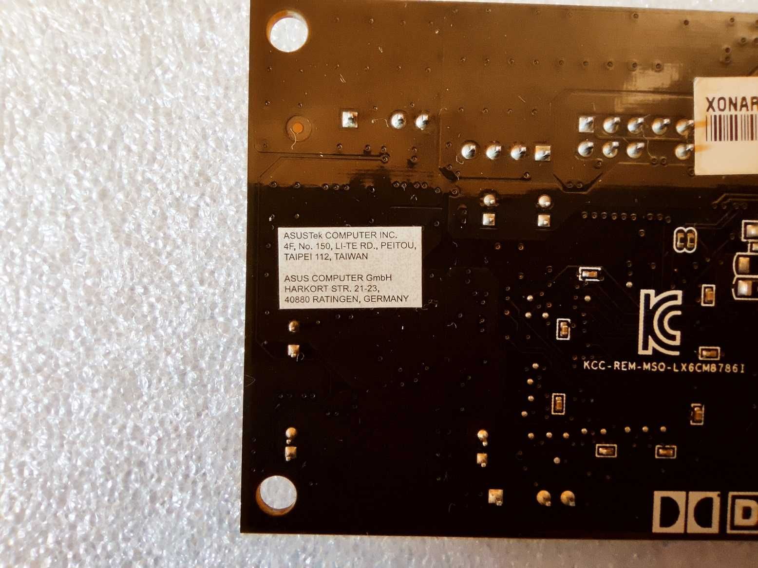 Звукова карта ASUS Xonar DGX, S/PDIF out