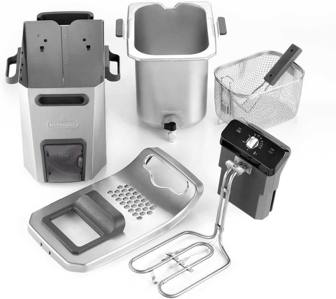 Фритюрник Delonghi Premium Fry (F44532CZ) 5L 3200W Easy Clean System