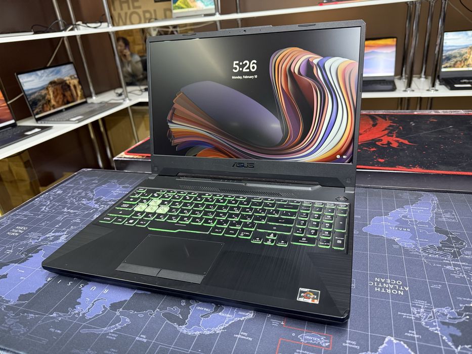 Игровой Asus TUF Gaming A15 - Ryzen 5-4600H/8Gb/512Gb/GTX1650Ti