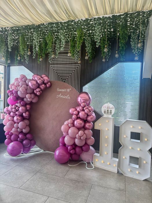 Arcada/photocorner baloane majorat/botez/nunta