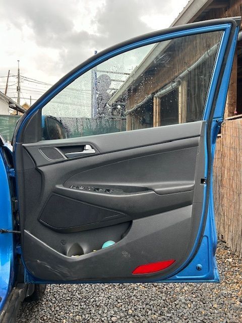 Usa Dreapta Fata Hyundai Tucson III 2015 - 2018 SUV 4 Usi Ara Blue Metallic R3U (1293)