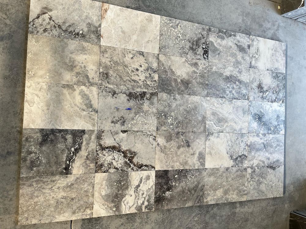 Travertin light silver/piatra naturala