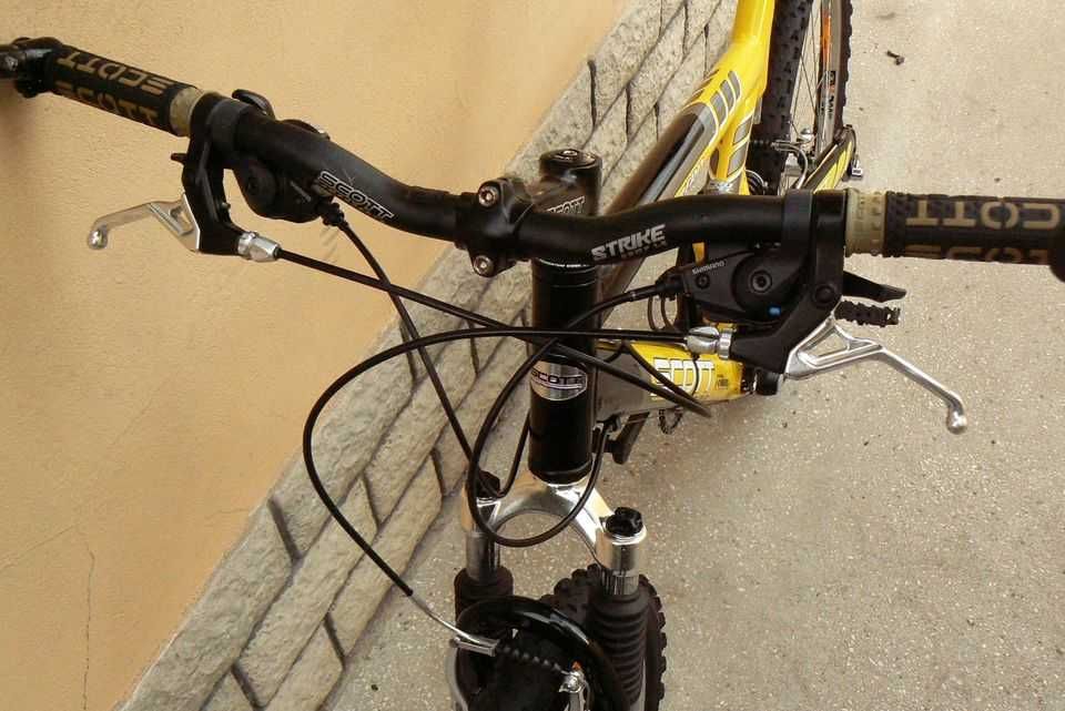 Bicicleta mountain bike Scott full suspensie 26