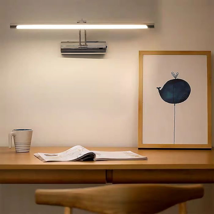 LED integrat permanent, veioza de baie pentru oglinda de machiaj
