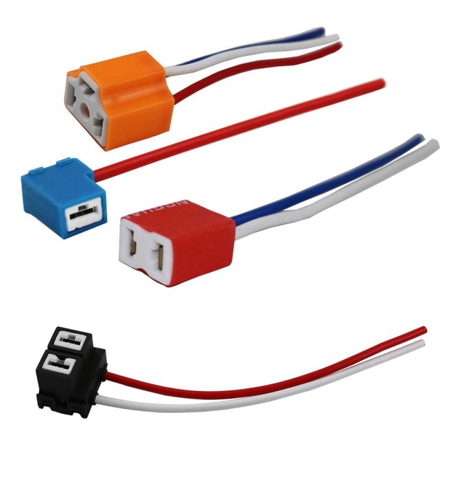 Керамична Букса H1 H4 H7 Н8 12V/24V за Фарове За Автомобилна Крушка