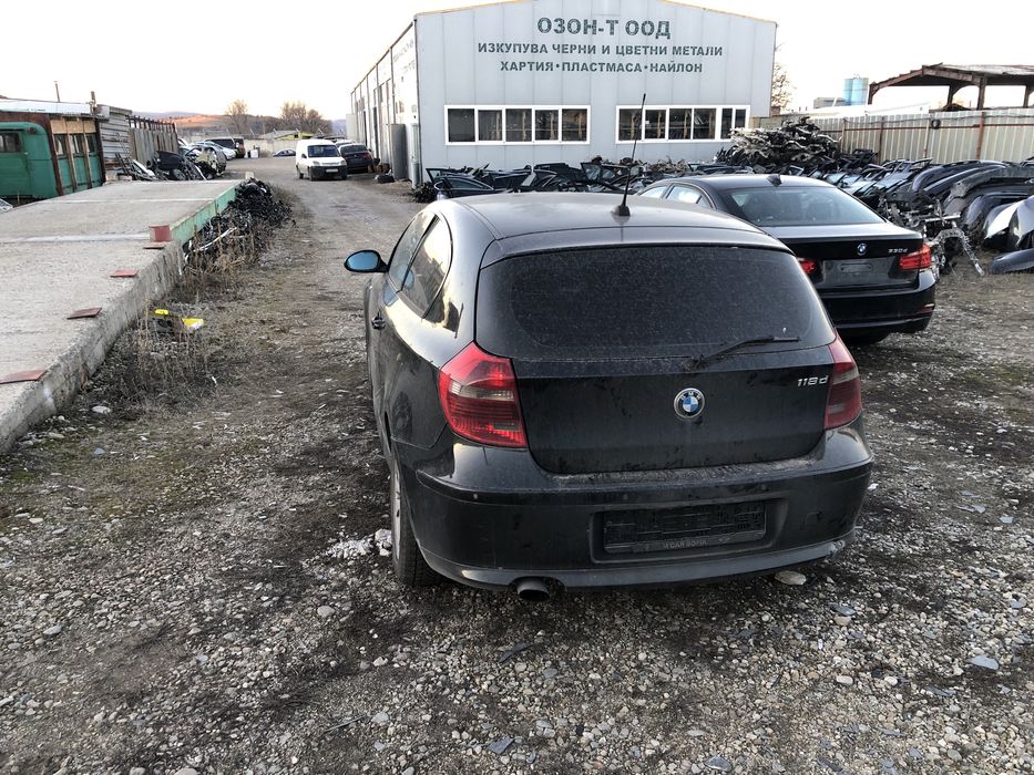 Bmw e81 118d 143hp НА ЧАСТИ ( бмв е81 118д 143 коня )