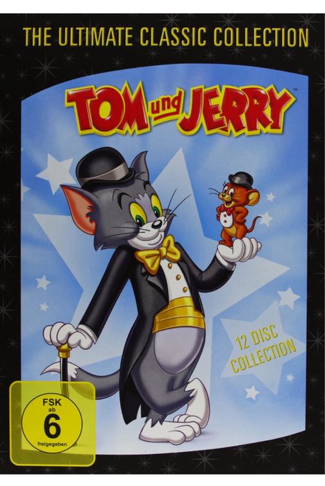 Desene Animate Tom And Jerry : Complete Volumes 1-6 [DVD] Originale