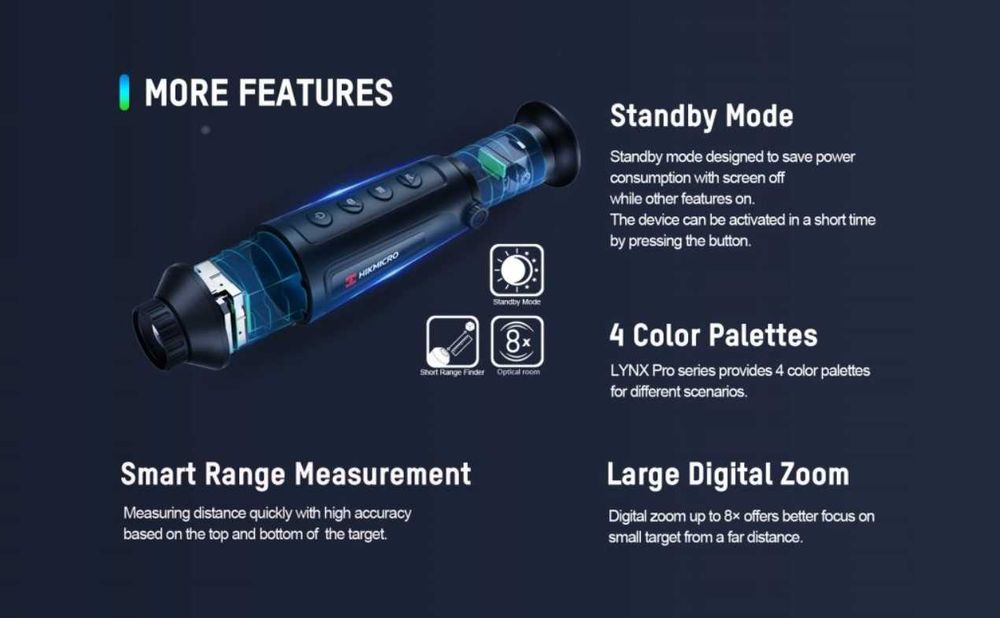 Camera termoviziune vanatoare/paza HIKMICRO LYNX PRO LE15 var. Romana