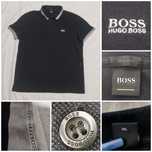 Tricou Hugo Boss mărime XL bărbat casual polo bumbac guler nasturi